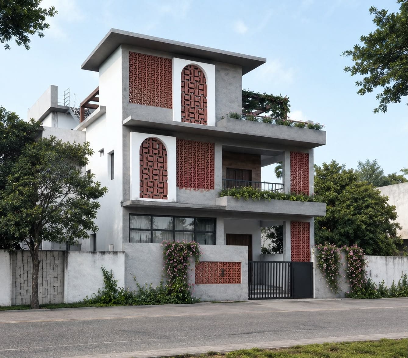Sai Residence — photo 4: G+2 Residence in Anantapur District, Andhra Pradesh