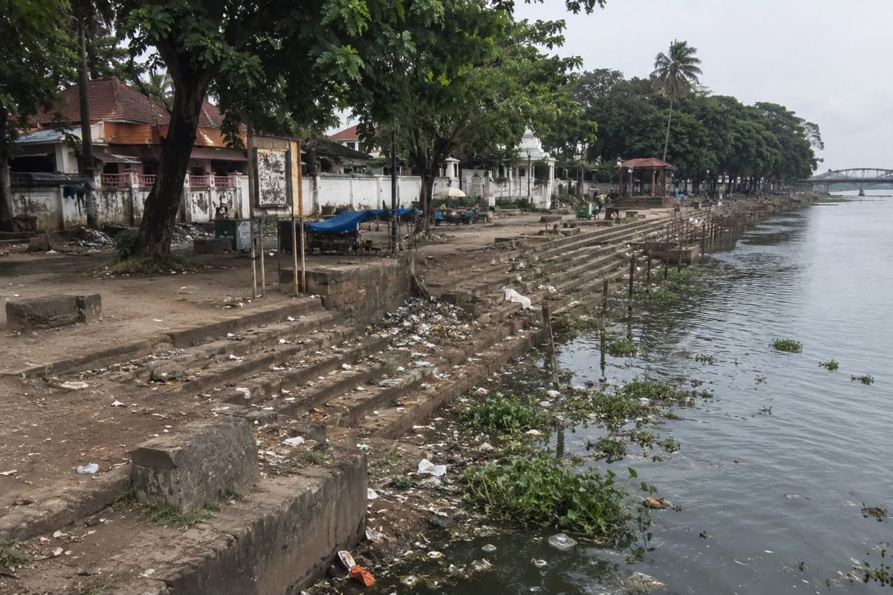 Varanasi Ghat Rejuvenation — photo 3: Riverfront Revitalization in Varanasi, Uttar Pradesh